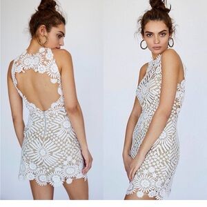 Free People x Saylor Presley mini dress-ivory
